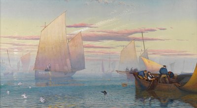 Hauling in the Nets by James Baker Pyne