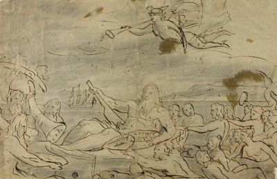 Study for Commerce or the Triumph of the Thames by James Barry