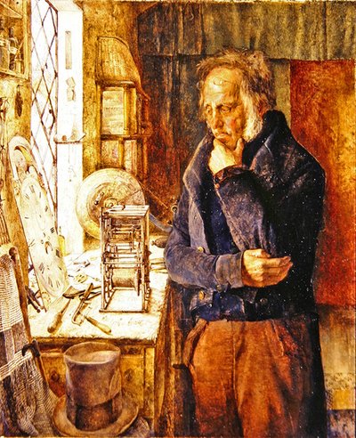 Our Village Clockmaker Solving a Problem by James Campbell