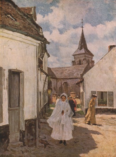 Returning from the First Communion by James Charles