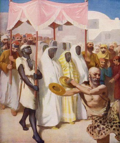 A Bridal Procession in a Town by James Clark