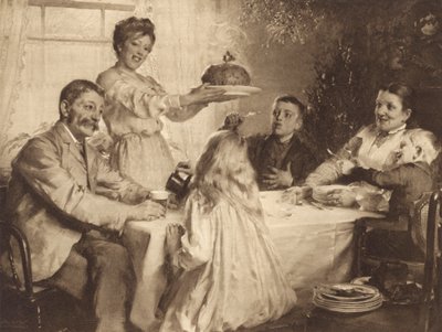The Christmas Pudding by James Clark
