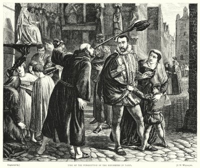 Time of the Persecution of the Reformers in Paris by James Clarke Hook