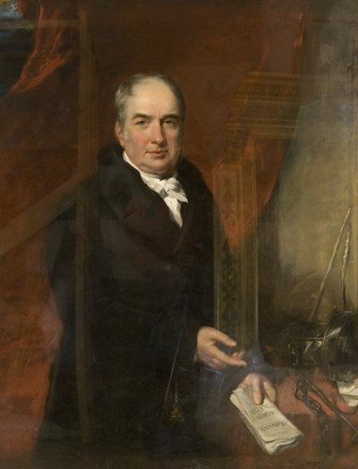 Portrait of the Reverend Thomas Roberts, c.1835 by James Curnock