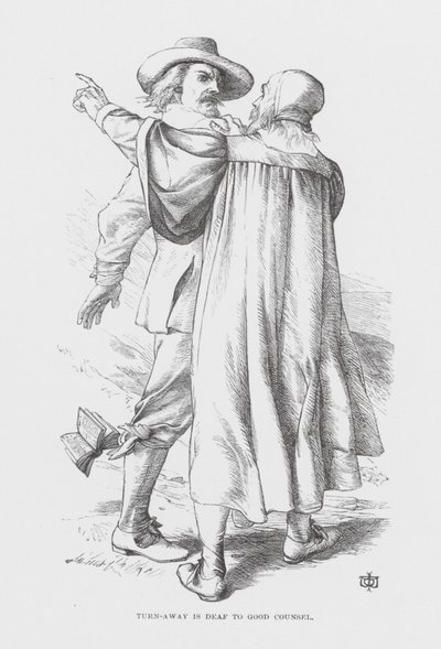 Turn-away is Deaf to Good Counsel by James Dawson Watson