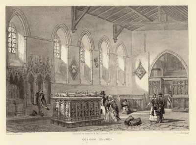 Cobham Church by James Duffield Harding