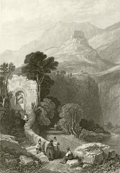 Convent of Il Santo Cosimato, Tivoli, near Rome by James Duffield Harding