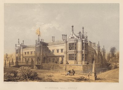 Helmingham Hall, Suffolk by James Duffield Harding