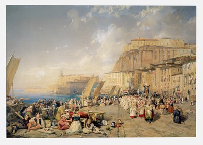Procession on the Feast of Corpus Christi, Naples by James Duffield Harding
