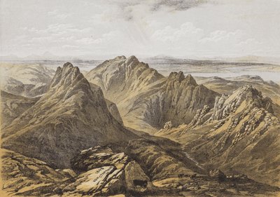 View from the Summit of Goatfell, Island of Arran by James Duffield Harding