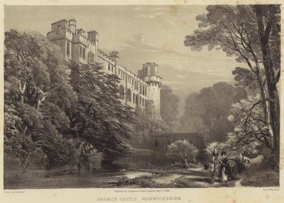 Warwick Castle, Warwickshire by James Duffield Harding