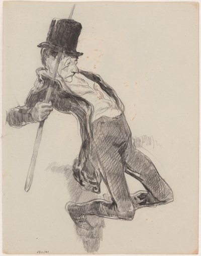 After Daumier: Fishing by James Ensor