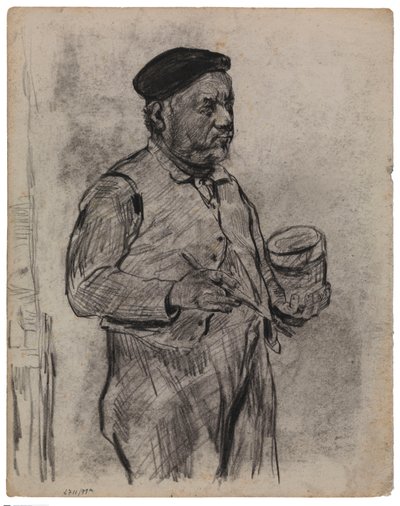 After Raffaëlli: The Painter-Decorator by James Ensor
