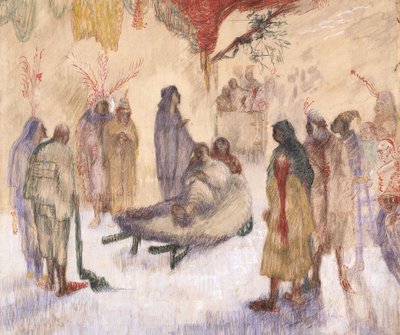 Christ and the Lame by James Ensor