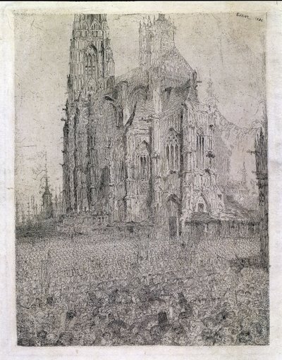 The Cathedral by James Ensor