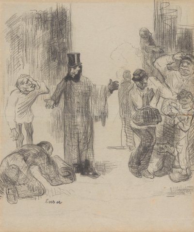 The Porters by James Ensor
