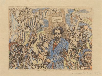 Demons Teasing Me by James Ensor