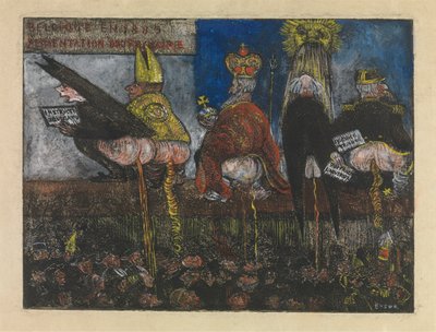 Doctrinal Nourishment by James Ensor