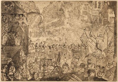 Entry of Christ into Brussels by James Ensor