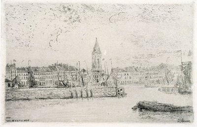 View of Ostend in the East by James Ensor