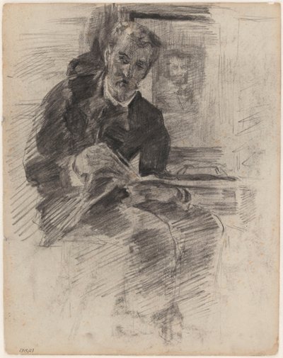 Man Reading by James Ensor