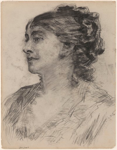 Portrait of a Woman by James Ensor