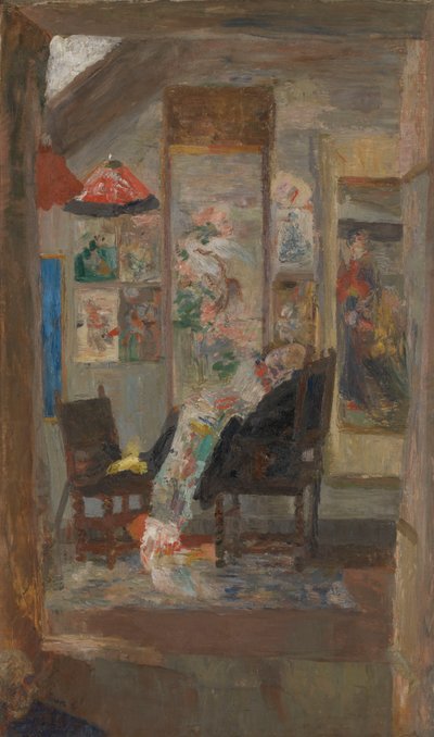 Skeleton Examines Chinoiseries by James Ensor