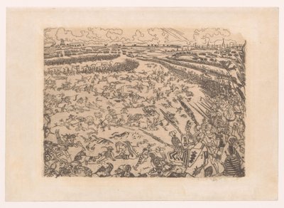 Battlefield of the Battle of the Golden Spurs near Kortrijk by James Ensor