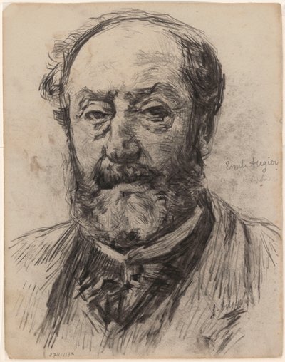 The Playwright Emile Augier by James Ensor