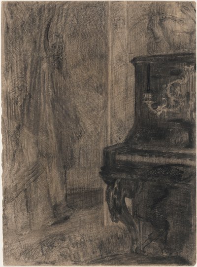 The Upright Piano by James Ensor
