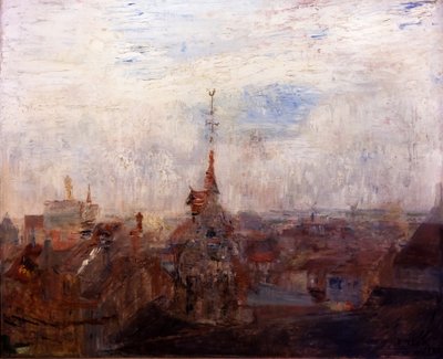 The Roofs of Ostend by James Ensor