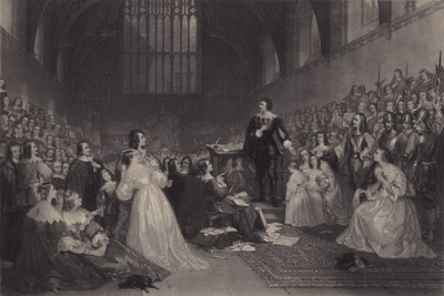The Trial of Thomas, Earl of Strafford, in Westminster Hall, 1641 by James F. Scott