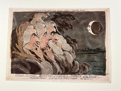 Weird Sisters; Ministers of Darkness; Minions of the Moon by James Gillray