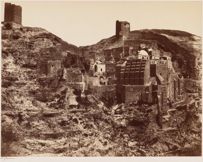 Monastery of Mar Saba, c. 1855 by James Graham
