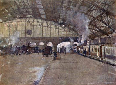 Lime Street Station by James Hamilton Hay