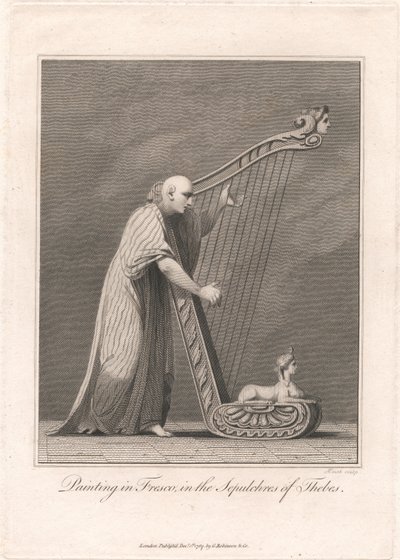 Painting in the Sepulchres of Thebes by James Heath