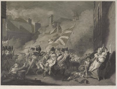 The Death of Major Peirson by James Heath