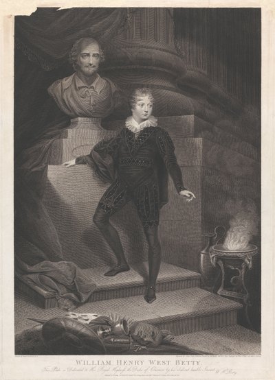 William Henry West Betty by James Heath