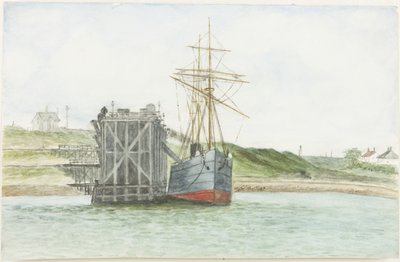 Albert Edward Docks. The S.S. Willkarnman by James Henry Cleet