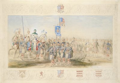 Baron Glenlyon, Knight of the Gael by James Henry Nixon