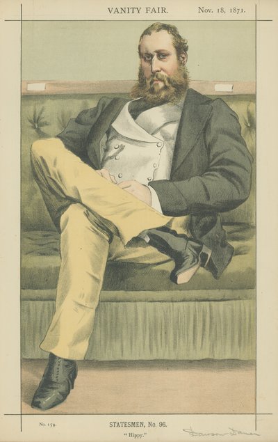 Lionel Seymour William Dawson-Damer (Earl of Portarlington) by James Jacques Joseph Tissot