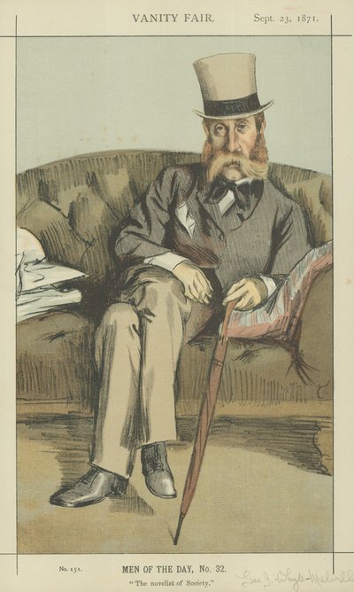 Mr George John Whyte-Melville by James Jacques Joseph Tissot