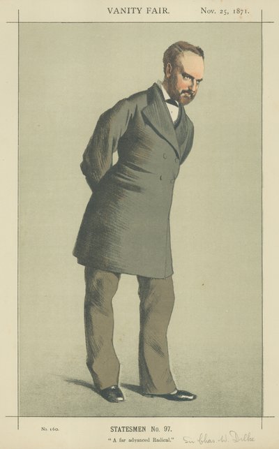 Sir Charles Wentworth Dilke by James Jacques Joseph Tissot