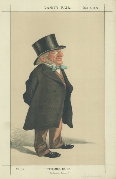 Sir Francis Henry Goldsmid by James Jacques Joseph Tissot