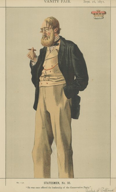 The Duke of Rutland by James Jacques Joseph Tissot