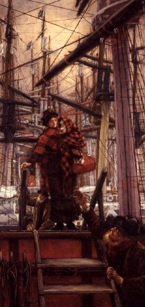 The Emigrants, or A Helping Hand by James Jacques Joseph Tissot