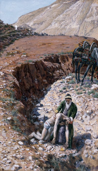 The Good Samaritan, Illustration for The Life of Christ by James Jacques Joseph Tissot