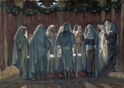 The Jews Passover, illustration for The Life of Christ by James Jacques Joseph Tissot