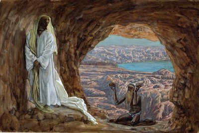 The Temptation in the Wilderness, illustration for The Life of Christ, c.1886-94 by James Jacques Joseph Tissot