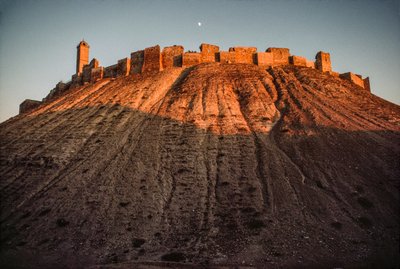 The ancient citadel of Aleppo endures on a mound. Aleppo, Syria. by James L Stanfield